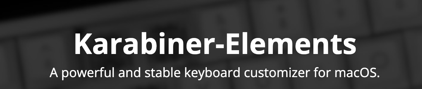 karabiner homepage